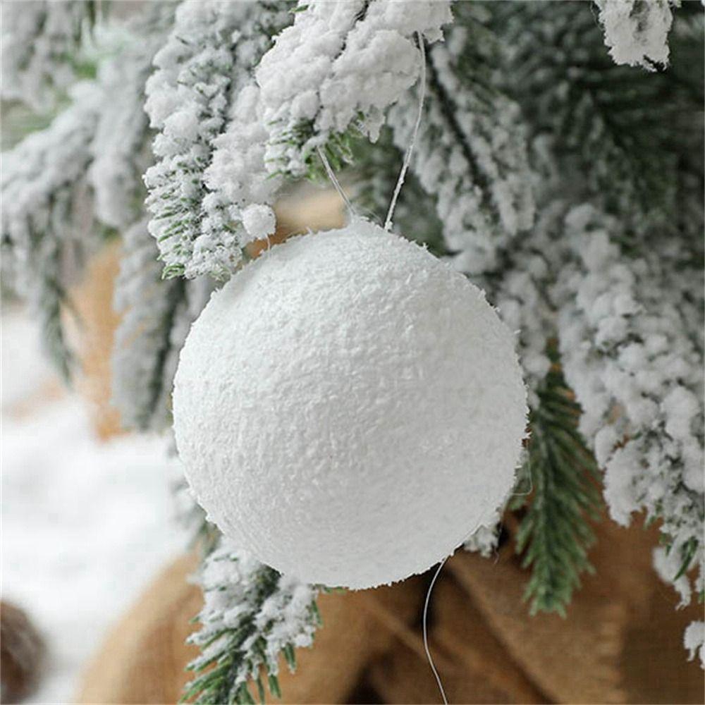 Christmas Party Home Decoration Christmas Balls Hanging Ornament DIY Craft Christmas Tree Pendants