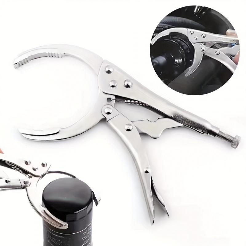 Adjustable Multi-Function Engine Oil Filter Wrench Clamp Grid Oil Change Car Disassembly Tool Repair Clamp Filter Wrench