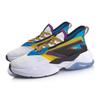 Li Ning Transcend Slip Resistant Abrasion Resistant Low top Running Shoes Men's White Blue AGLQ029-3