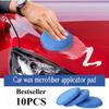 10Pcs-1Pcs Car Waxing Polishing Sponge For Car Detail Care Polishing Pad Superfine Fiber Dedusting Care Foam Sponge Cleaning