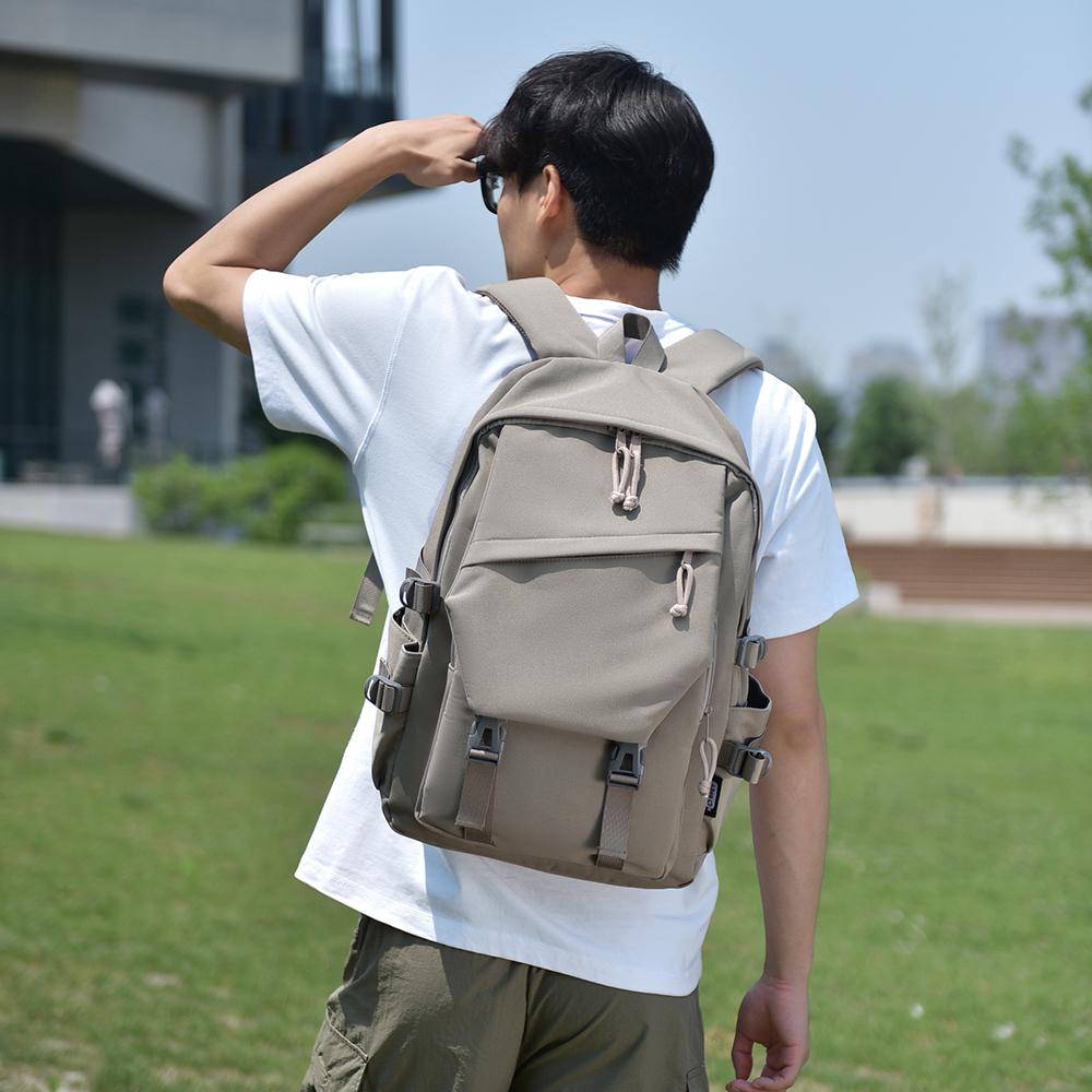 New Men And Women With The Same Casual Backpack Large Capacity Simple Environmental Protection Material Student Backpacks