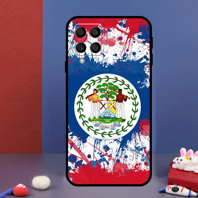 

Belizean Flag For Samsung Galaxy M33 M13 M23 M53 M15 M55 M31 M51 M14 M34 M54 M20 M30s M32 M52 Phone Case Samsung M23