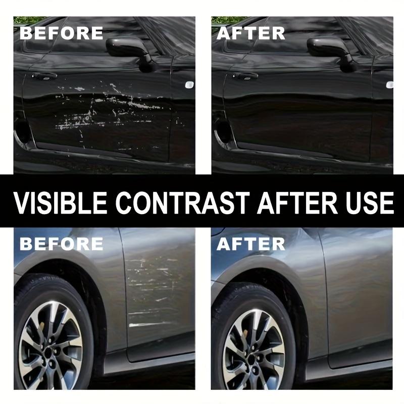 100ml Car Scratch Remover Car Scratch Eraser Long-Lasting Coating Repair Agent with Sponge Cleaning Paste Paint Care Wax