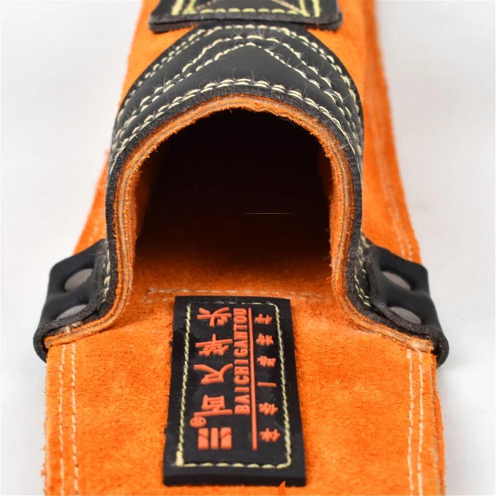 Portable Thickened Welder's Tool Bag Durable High-Temperature Resistant for Holding Welding Rods Easy to Handle