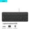 Tastiera a membrana silenziosa Logitech K106