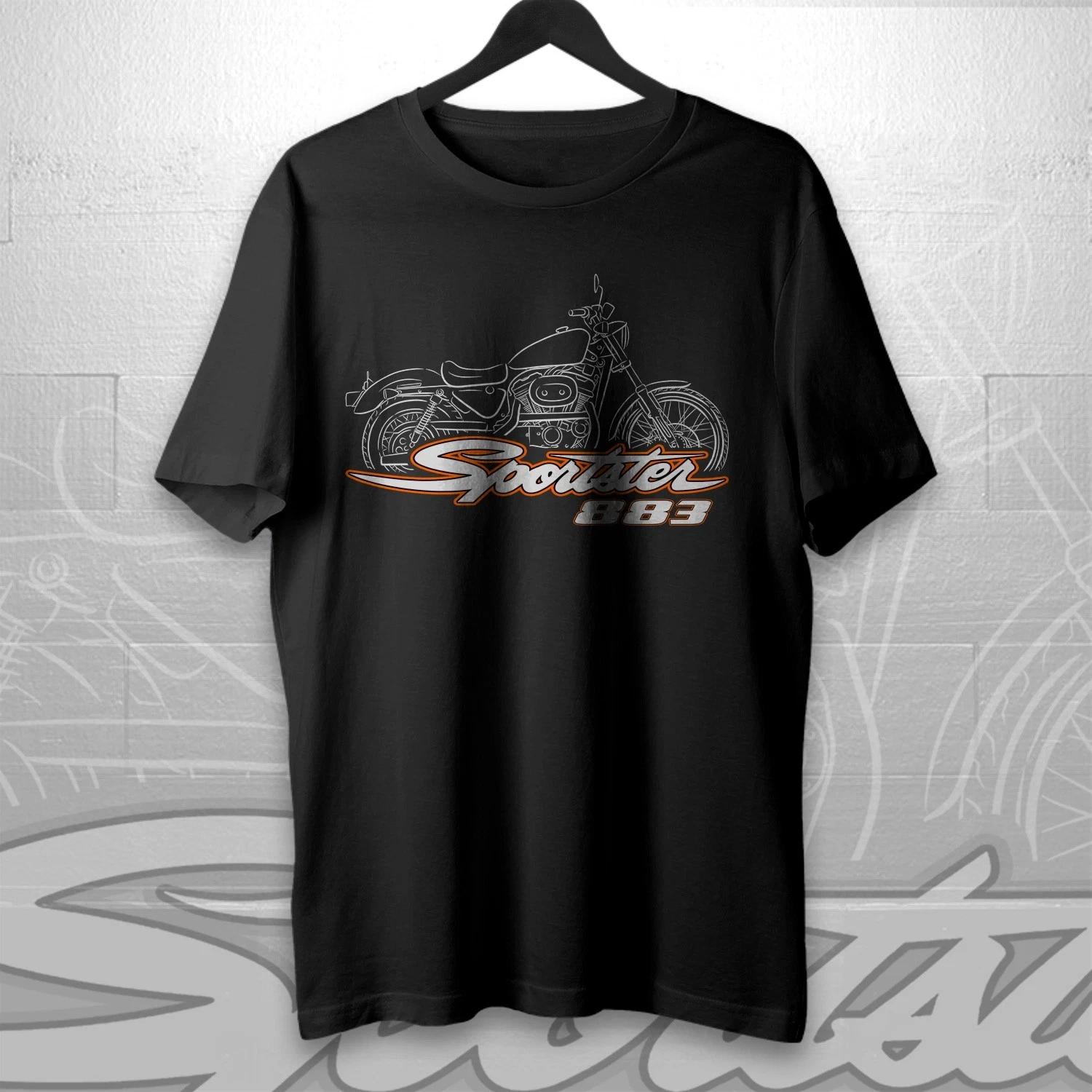 

Harley-Davidson Sportster 883 1986-2008 Motorcycle T shirt for Riders S