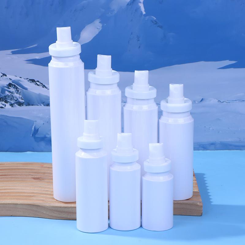 White Fine Mist Spray Bottle – Portable Atomized Dispenser for Makeup, Alcohol, and Facial Hydration