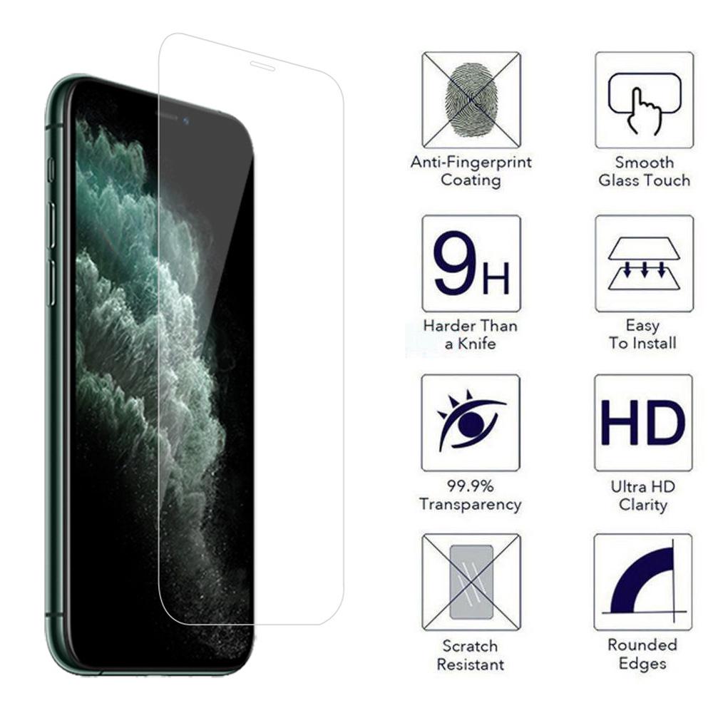 Buy 5pcs Screen Protector 9H Protective Film Full Coverage For iPhone