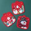 Christmas Oven Gloves Merry Christmas Decoration for Home 2025 Mitts Oven Gloves Xmas Ornaments Navidad Natal New Year Gift 2026