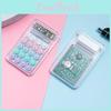 Mini Calculator Macaron Color Small Portable Transparent Student Office Supplies