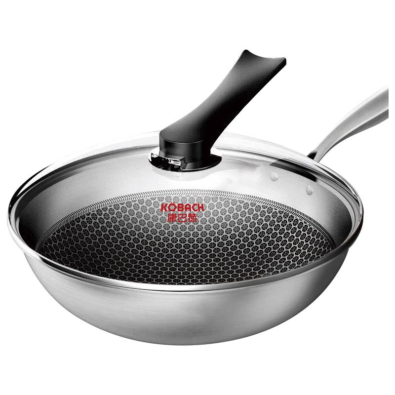 Kangbachen 32cm Diamond Non-stick Wok