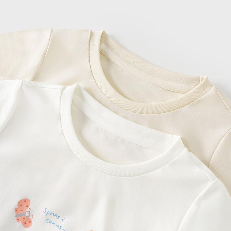 TONGTAI Girls' Modal Cotton Short Sleeve T-Shirt