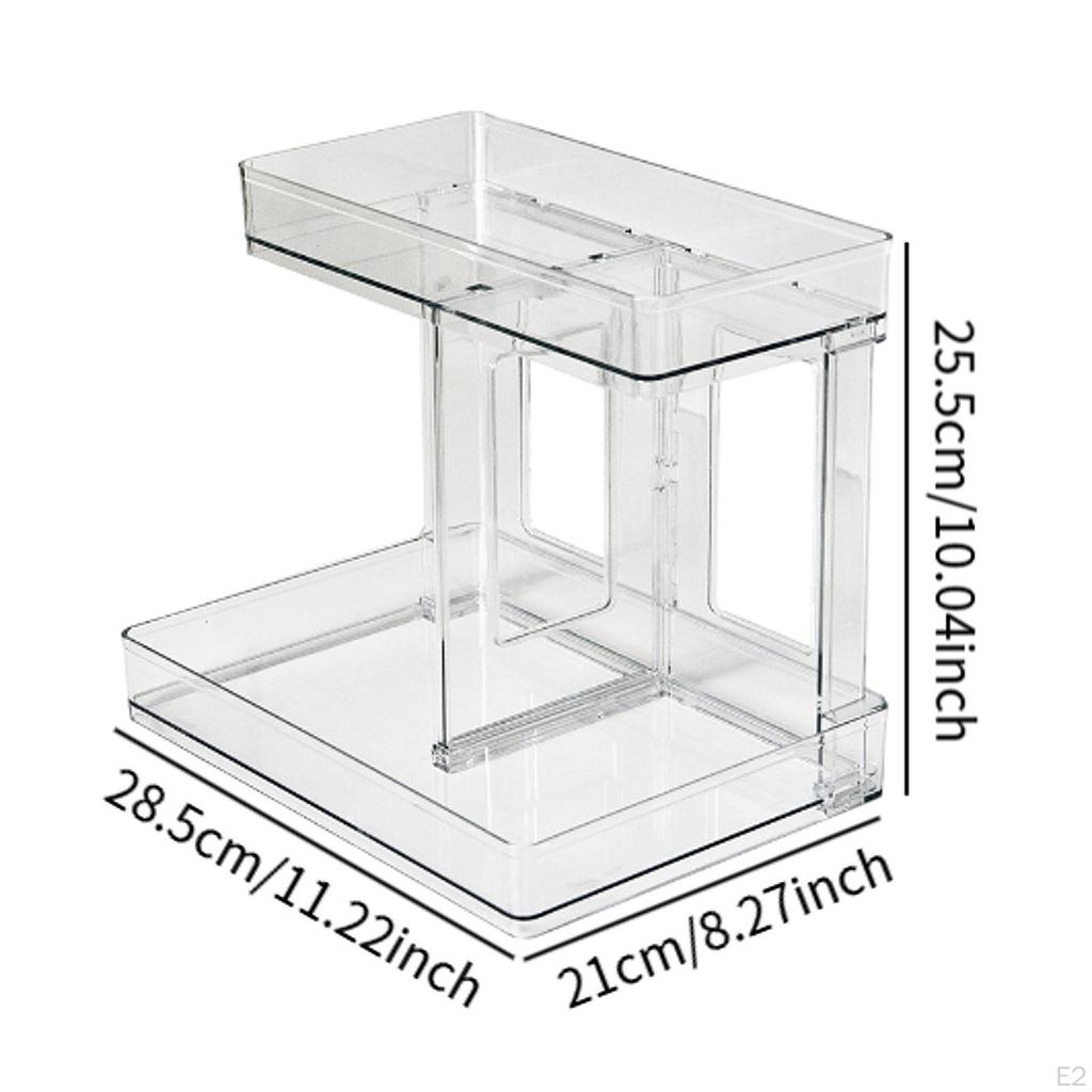 Layer Desktop Organizer Display Stand for Makeup And Accessories in Bathroom