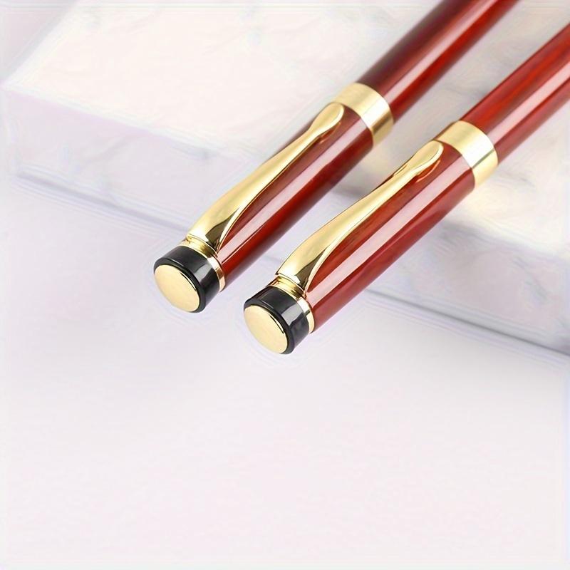 Retro Style Metal 0.7mm Signature Pen, Office Culture Ballpoint Pen, Student Writing Pen