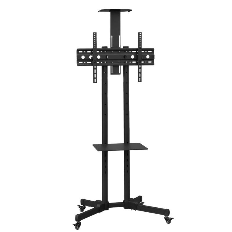 Mobile Floor Stand for 32-65 Inch LCD TV: Integrated Display Rack