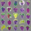 50 Grape Doodle Personalized Cartoon Fruit Children's DIY Mobile Case Water Cup Luggage Sticker Waterproof