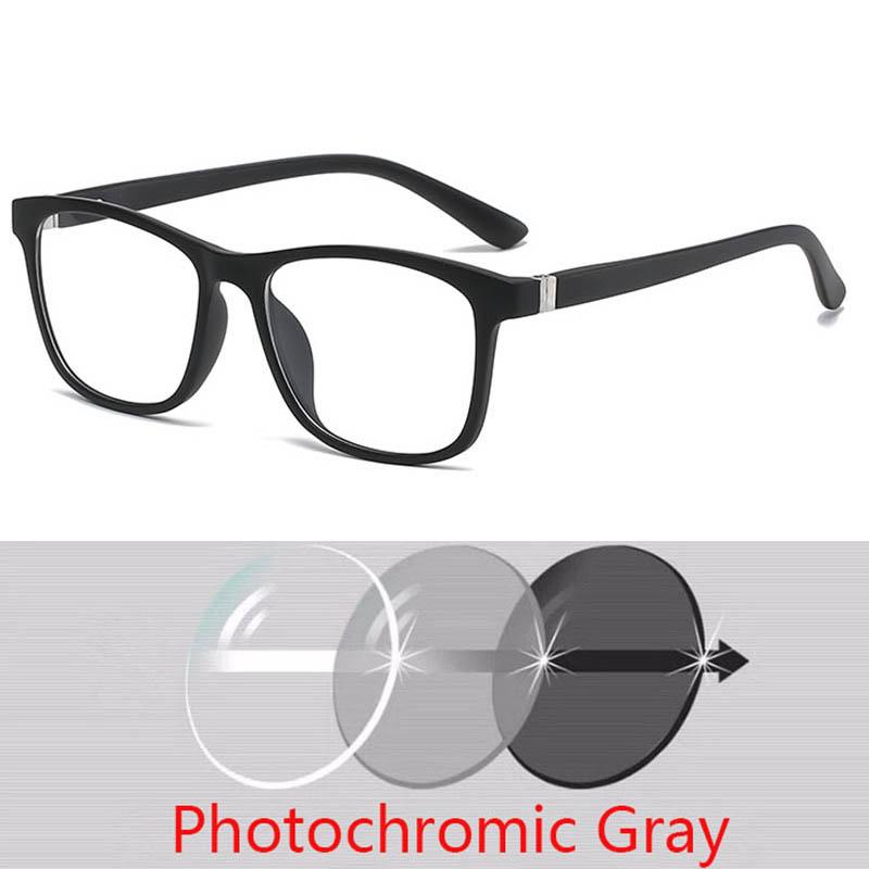 2267 Square TR90 Frame Clear Lens Prescription Glasses Myopia Nerd Spectacles Degree -0.5 -1.0 -2.0 -3.0 -4.0 to -6.0