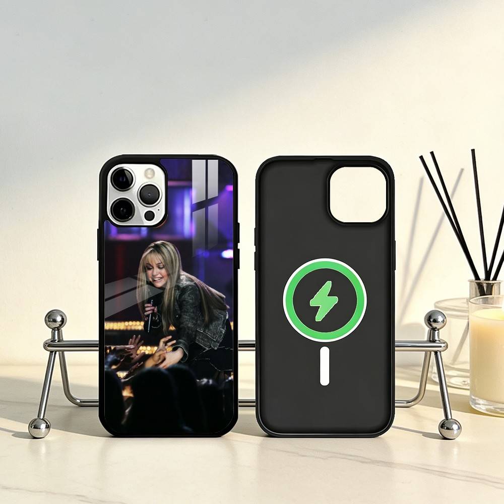 FUNNY H-HannahS M-Montana Phone Case For iPhone17,16,15,14,13,12,11 Plus,Pro Max Magnetic For Magsafe Wireless Charging