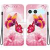 For Sony Xperia 10 VII Case Pattern Printing Leather Flip Wallet Phone Cover with Lanyard