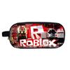 Roblox Double-Layer Pencil Case for School Students - Cartoon Fashion Stationery Box