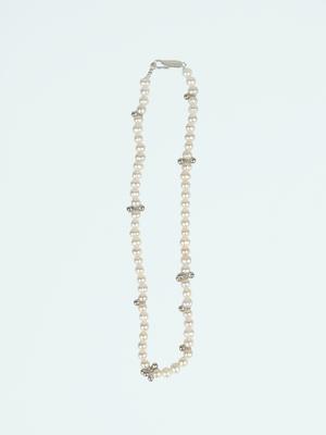 Lowool Dew Pearl Silver Necklace