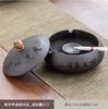 Retro Windproof Ceramic Ashtray with Lid Home Decor Accessories Ashtray Living Room Bar Cigarette Accessories Boyfriend Gift