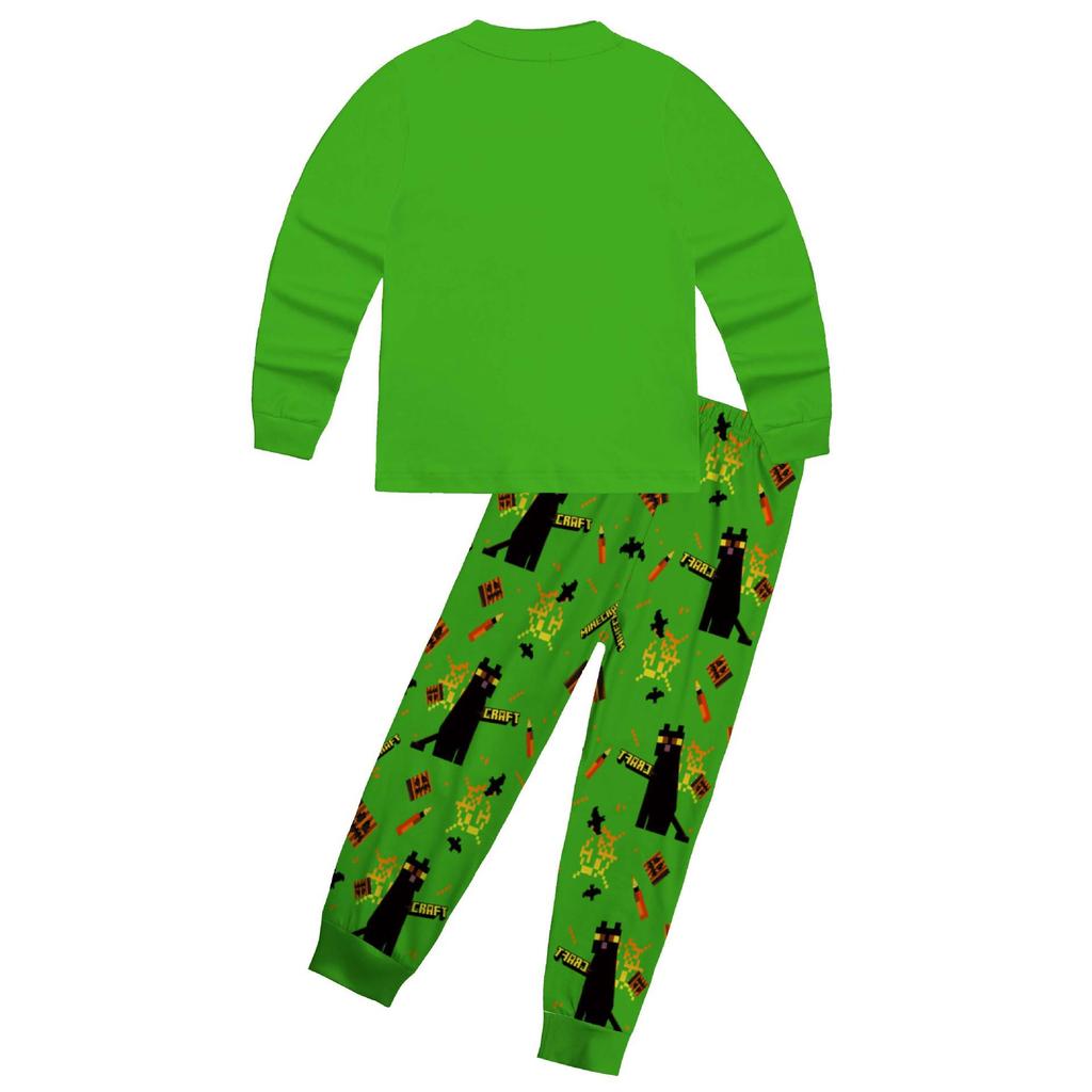 Children's Minecraft Long Sleeve Home Wear Set