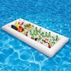 Multi-functional Inflatable Serving Bar PVC Pool Float Tray Inflatable Floating Tray  Camping