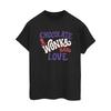 Willy Wonka & The Chocolate Factory Womens/Ladies Chocolate Bar Love Cotton Boyfriend T-Shirt