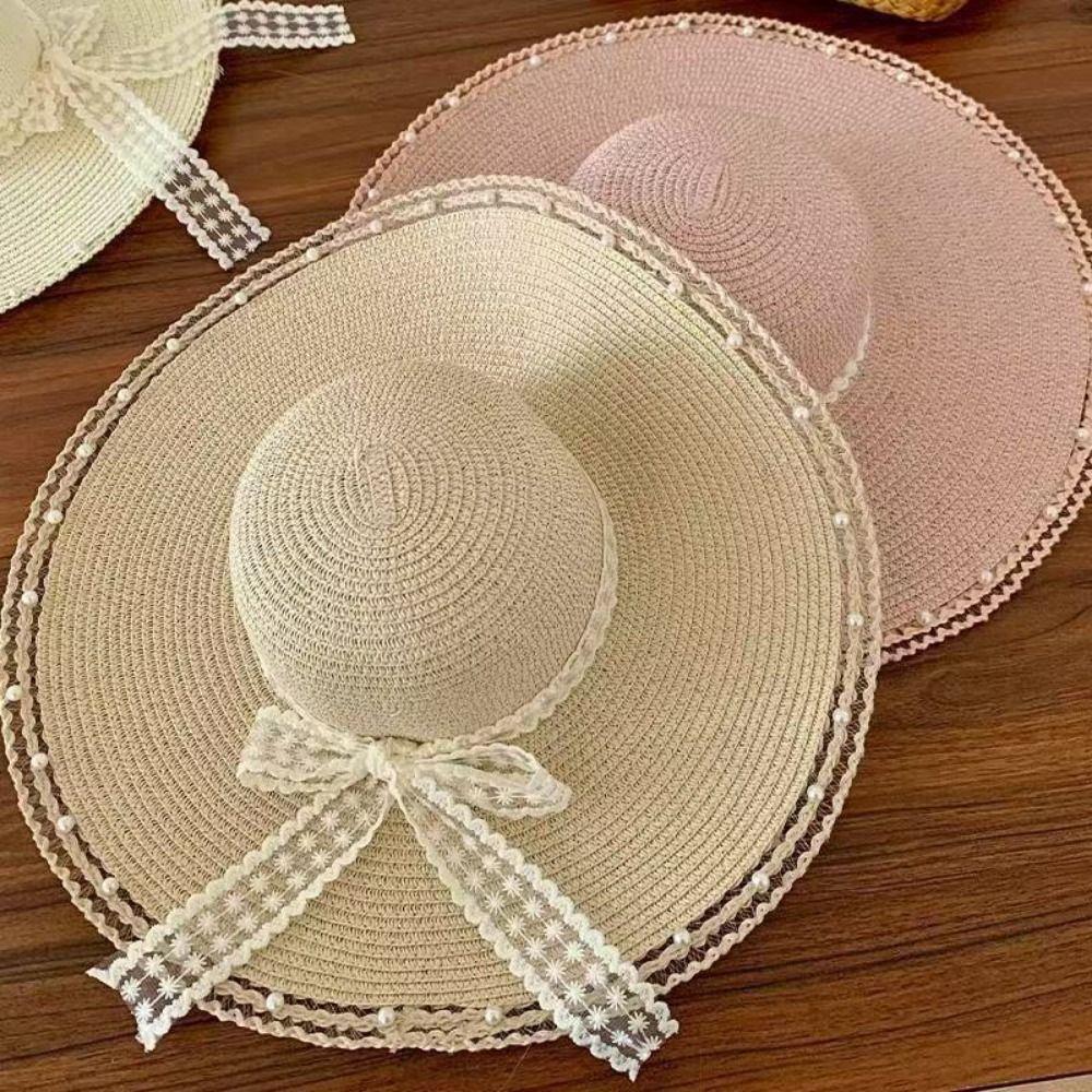 Big Brim Beach Hat Multicolor Big Brim Hat Fashion Sun Block Hat for Women