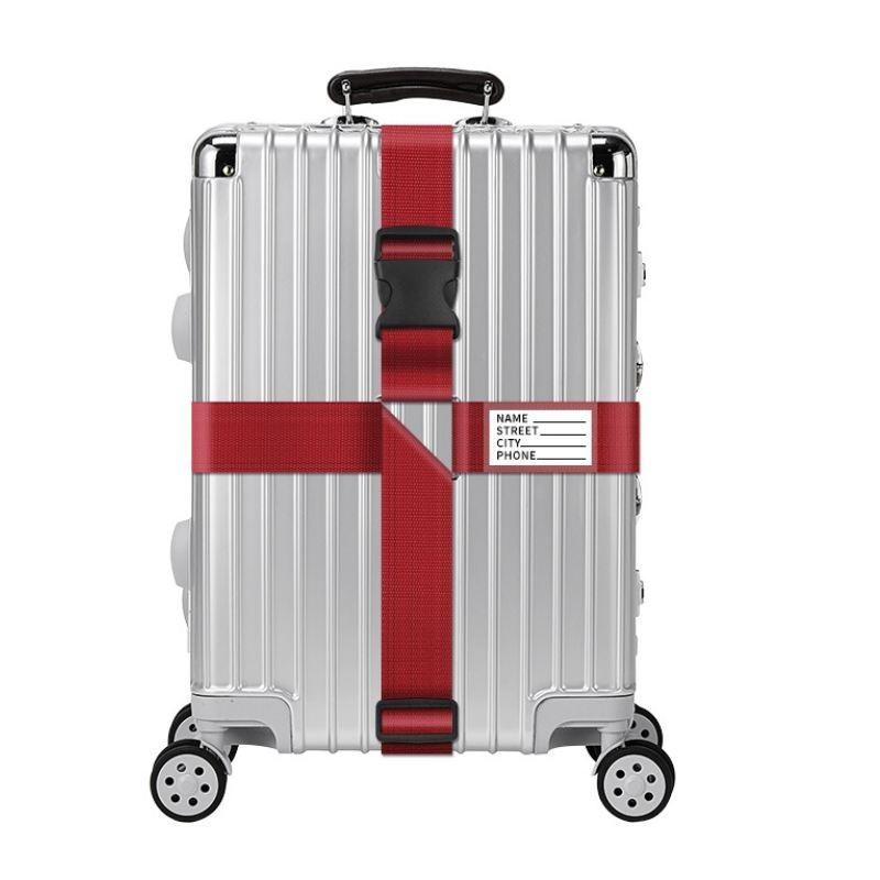 Durable Luggage Strap Cross Packing Belt Secure Travel Bag Protective Tightening Reinforcement Rope