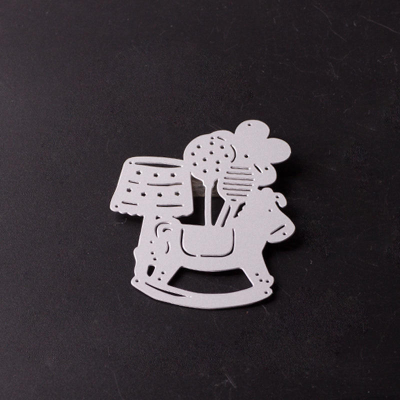 

DC-26 Альбом для вырезок DIY травление металла высечка для скрапбукинга тиснение небольшой троянский штамп серебряный