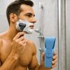 2Pcs Portable Silicone Manual Shaver Protector Waterproof Soft Manual Shaver Case Anti-Scratch Razor Cover Home