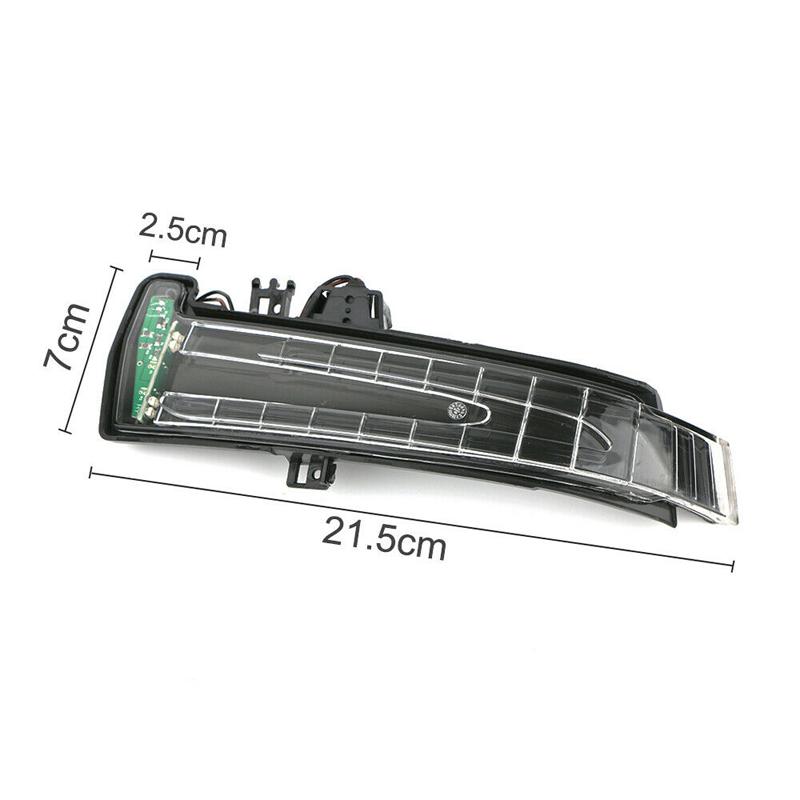 Rhyming Turn Signal Rearview Mirror Lamp Fit For Mercedes Benz CLA  GLA GLK CLS Class W204 W176 W212 Indicator Light