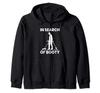 Loot Hunting Funny Metal Detector Dad Grandpa Zip Hoodie