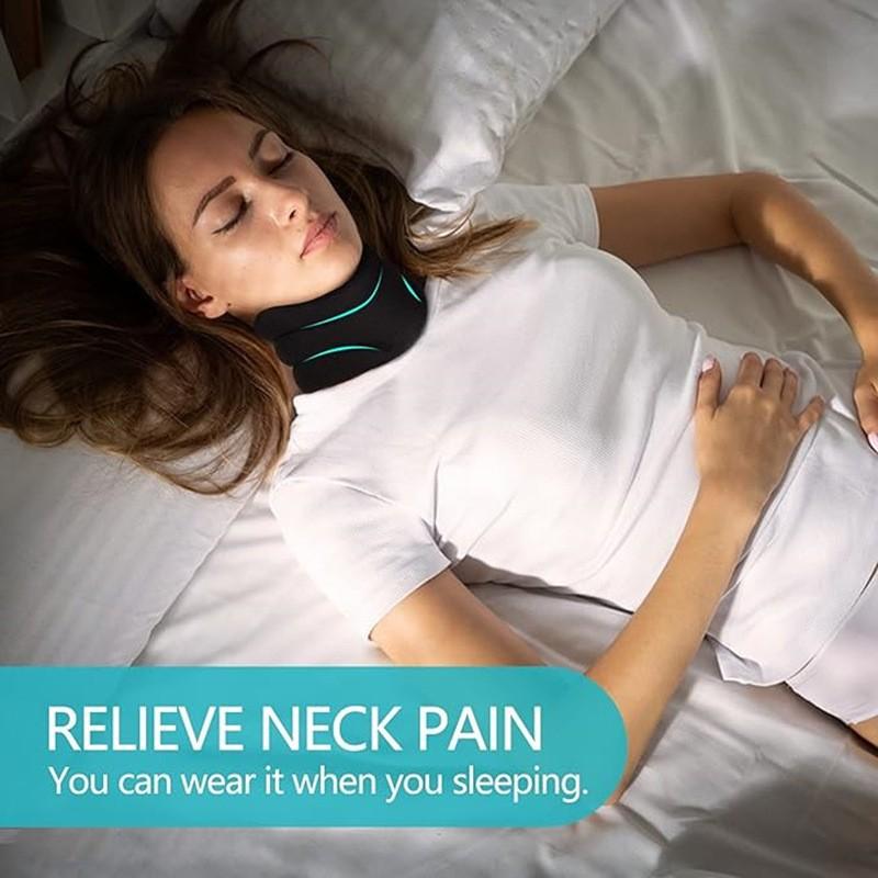 Neck Stretcher Brace Chiropractic Neck Posture Corrector Collar Cervical Traction Neck Orthopedic Brace Adjustable Neck Spine