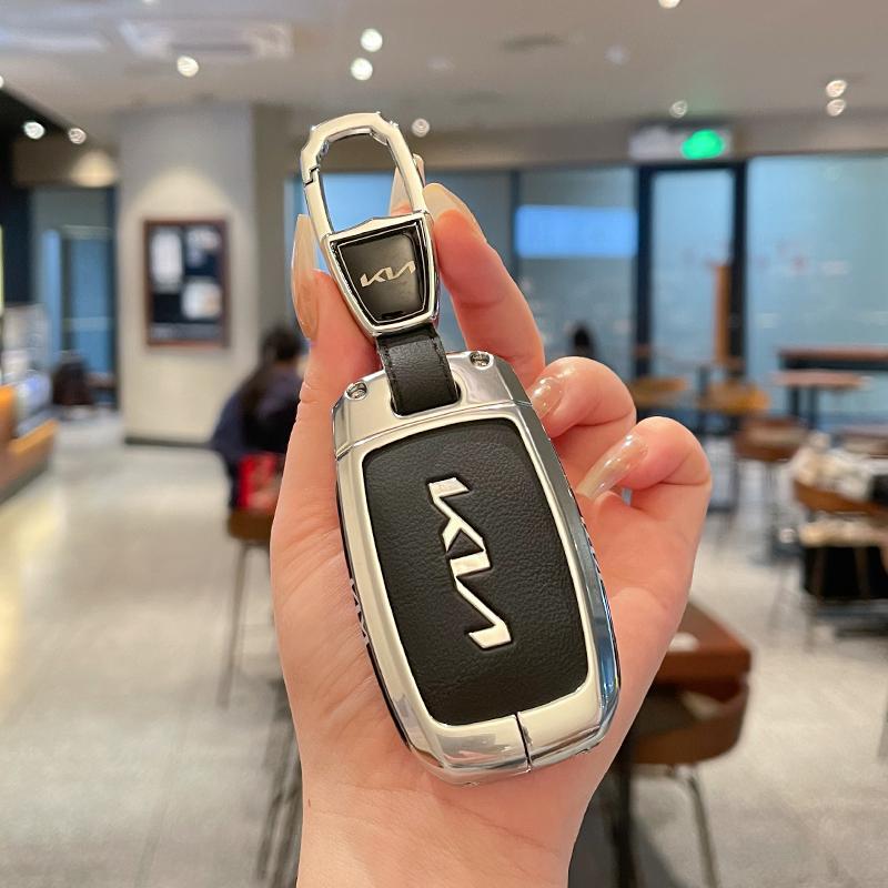 Leather Car Remote Key Case Cover Shell For KIA Rio Rio5 Sportage Ceed Cerato K3 KX3 K4 K5 Sorento Optima Picanto Accessories