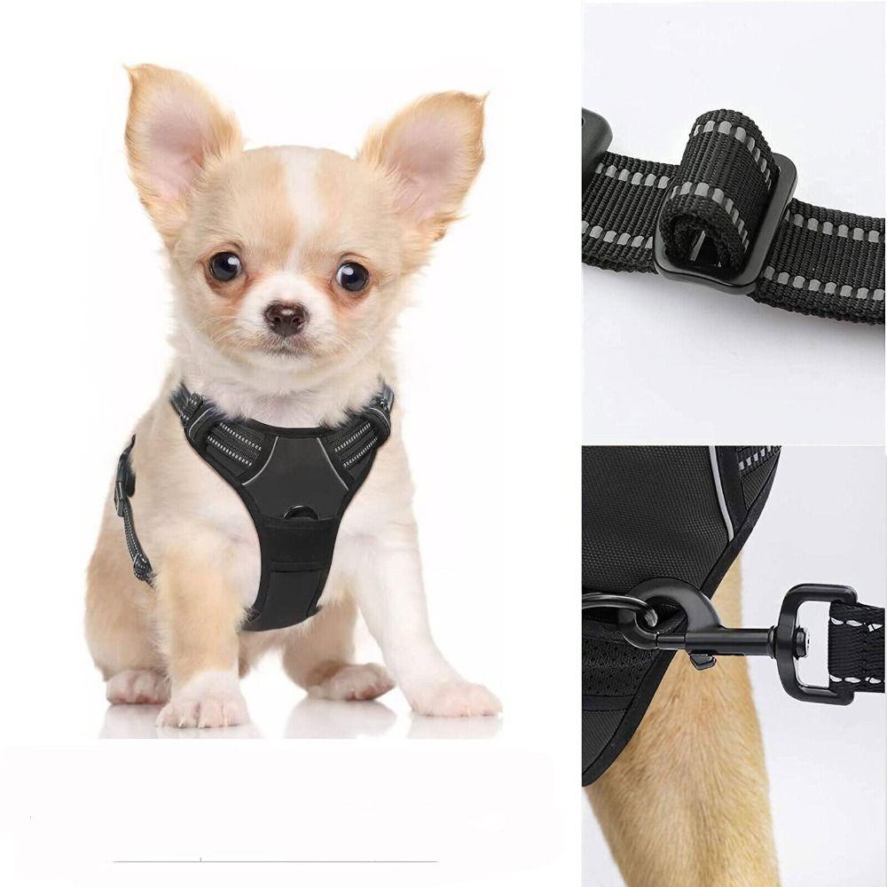 

Large Dog Outdoor Running Safety Puppy Vest Dog Walking Harness Dog Pet Harness Reflective Padded S