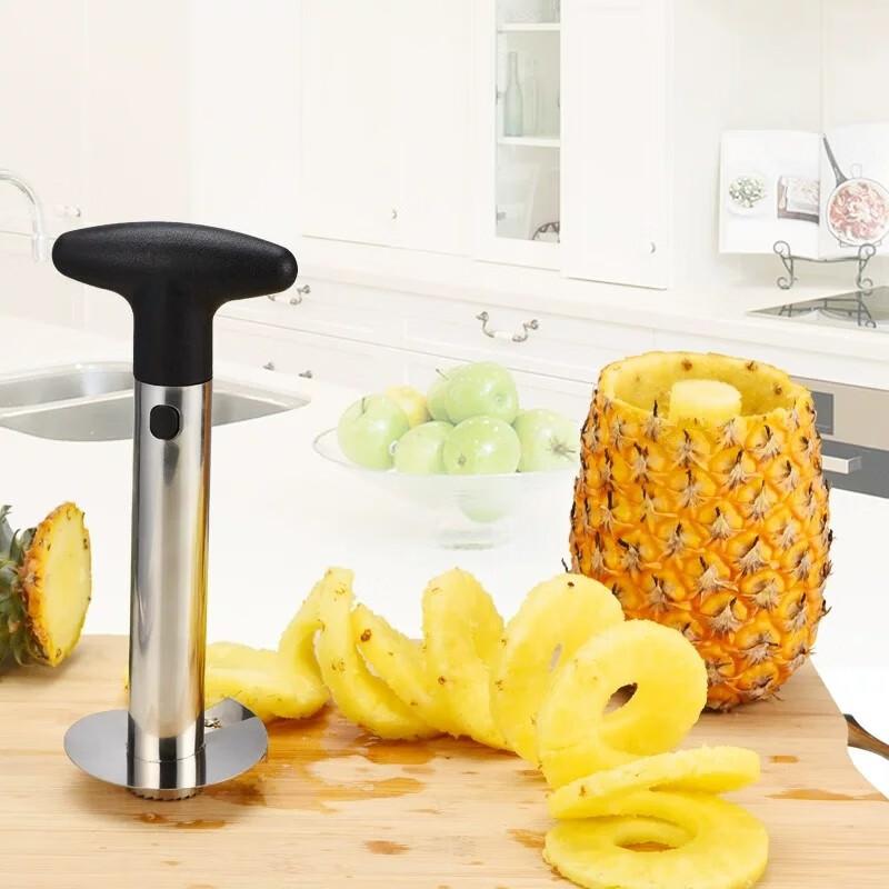 Ananas Slicer Peeler Cutter Parer Messer Edelstahl Küche Obst Werkzeuge Kochen Werkzeuge küche zubehör küche Gadgets