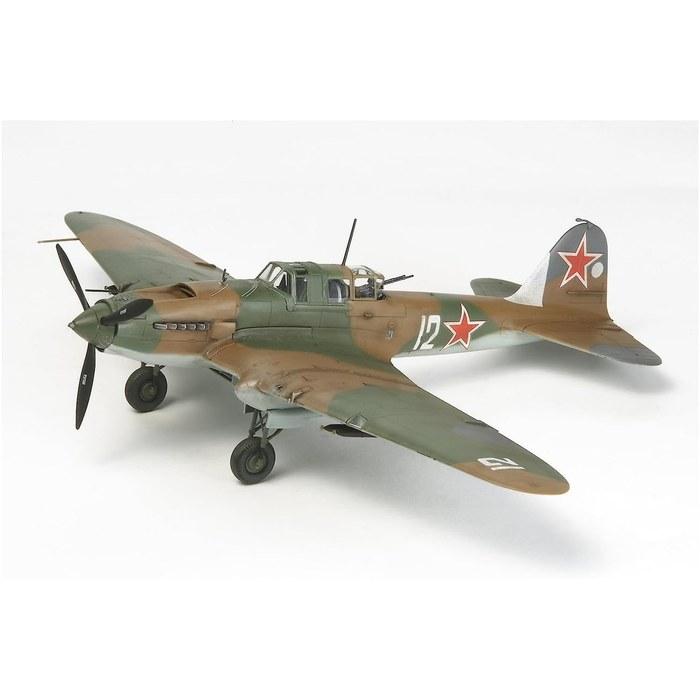 Tamiya 1/72 Warbird Collection No.81 Soviet Air Force Ilyushin IL-2 Sturmovik Plastic Model 60781, Molded Color