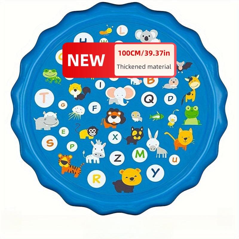 Summer children's water play toys, water sprinkling MATS for boys and girls aged 3, 4 and 5, and interactive water play toys for pets in the garden