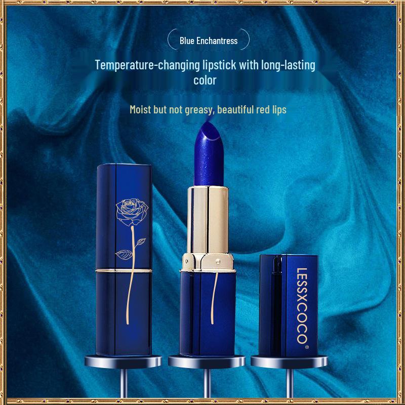 LESSXCOCO Color-Changing, Long-Lasting & Moisturizing Matte Lipstick - Non-Fading, Non-Stick, Waterproof.