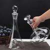 Handcrafted Wine Decanter Featuring an Ice Mountain Motif, Perfect for Aerating Red Wine Without The Need for Electricity