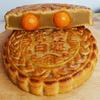 Snowy Yolk Lotus Seed Paste & Five Nuts BBQ Pork Mooncake - Extra Large, Egg Yolk, Old-Fashioned Style