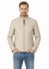 Men's Handmade Off-White Jacket Soft Fit Motorcycle Genuine Lambskin Leather Stylish