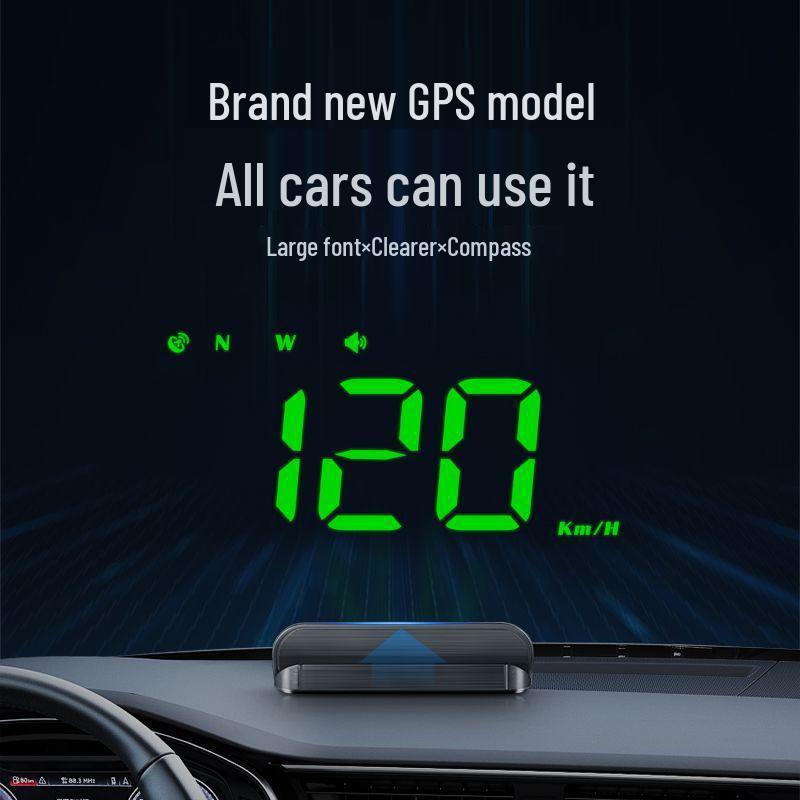 

2025 Universal Car Electronic Dog GPS Beidou HUD Display with Automatic Updates
