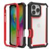 Luxury transparent 2-in-1 sturdy shock resistant protective case for iPhone 16 13 12 14 15 Pro Max Plus wireless charging case