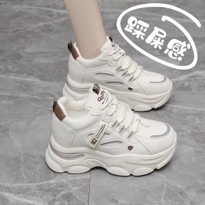 Thick-soled Heightening Dad Shoes Women's Spring Casual Sports Shoes Versatile Women's Shoes
