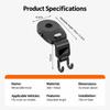 1Pc Hidden Car Headrest Hook Retractable Back Seat Hanger Car Bag Hook  Auto Interior Organizer