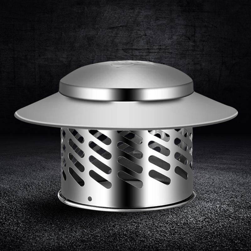 652F Practical Stainless Steel Chimney Rain Blockers for Property Maintenance